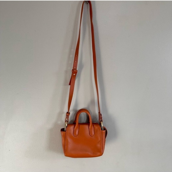 J Crew harper mini satchel camel brown bag - Picture 3 of 9